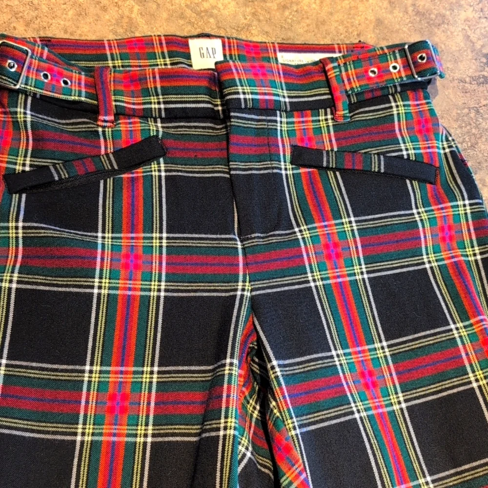 Gap Plaid ankle pants - Picture 2 of 6